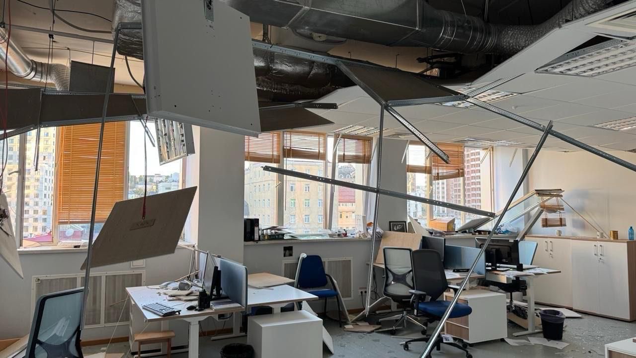 EU office in Kyiv damaged by Russian strike