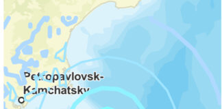 Breaking: 5.7-Magnitude Earthquake Strikes Eastern Russia Near Petropavlovsk-Kamchatsky