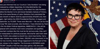 Trump Demands Firing of BLS Chief, Citing ‘Fake’ Jobs Numbers