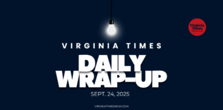 Virginia Times Daily Wrap-Up: Wednesday, September 24, 2025