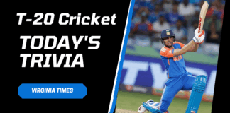 VT Trivia — ICC T20 Cricket (Today’s Edition)