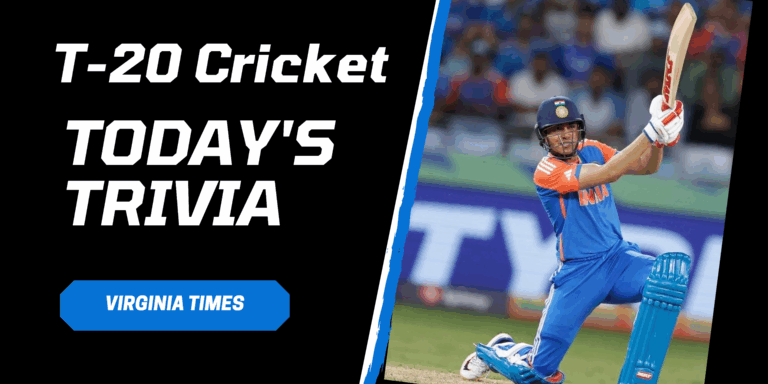 VT Trivia — ICC T20 Cricket (Today’s Edition)