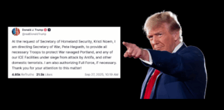 Trump Directs Troop Support for Portland, Authorizes “Full Force if Necessary”