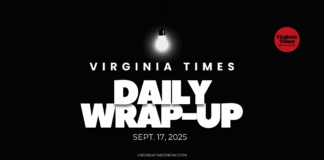 Virginia Times Daily Wrap-Up: Wednesday, September 17, 2025
