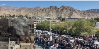 India’s Ladakh statehood Protests Turn Deadly in Leh; Curbs Imposed After BJP Office Torched