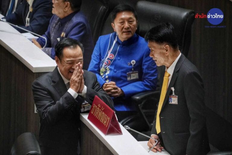 Anutin Charnvirakul Elected Thailand’s 32nd Prime Minister