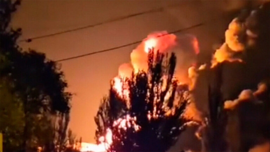 Explosion at Russian Ammunition Plant