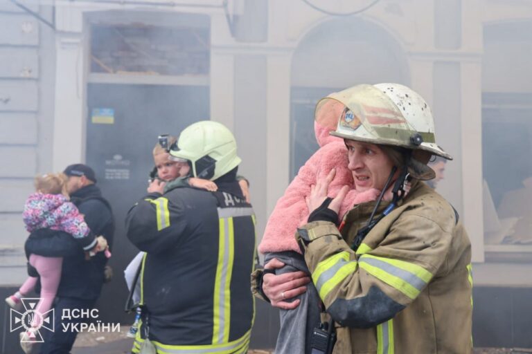 Ukraine Says Strike Hits Kharkiv Kindergarten; 1 Dead, 7 Injured