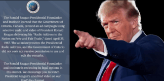 Trump Terminates U.S. Trade Negotiations With Canada Over ‘Fake’ Reagan Ad