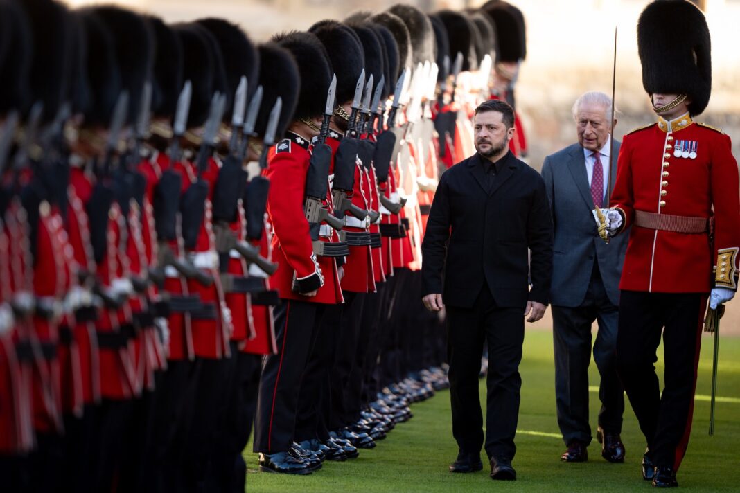 King Charles and Zelenskyy