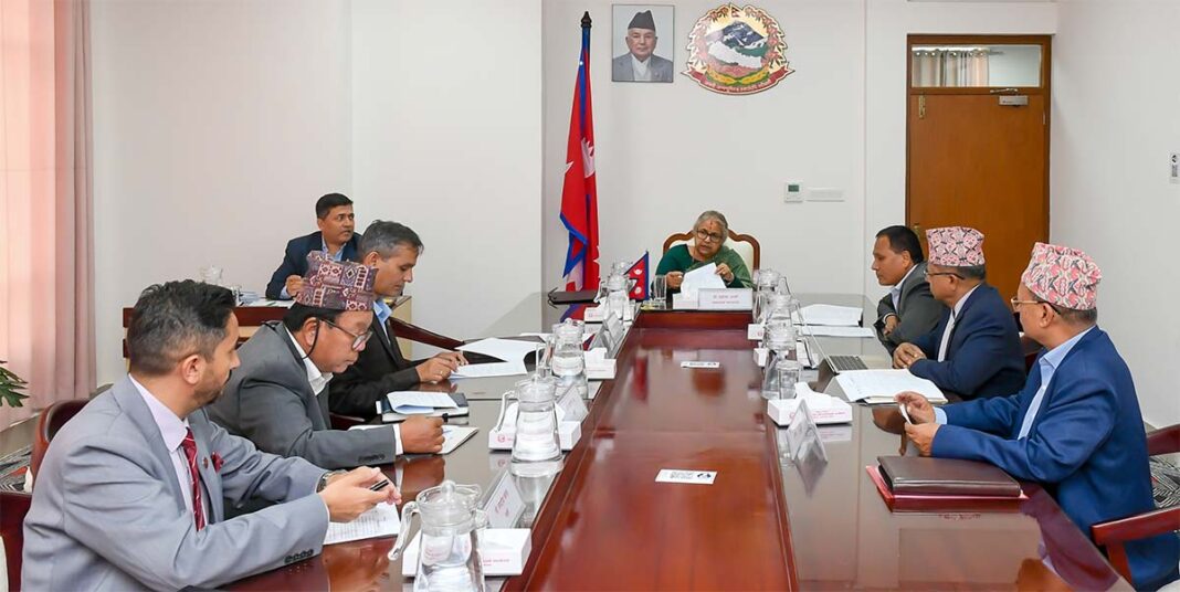 Nepal cabinate-meeting