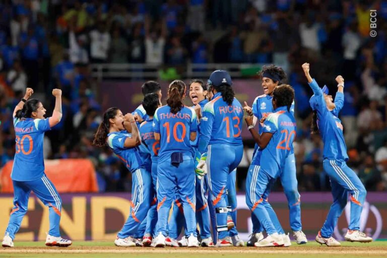 India Clinch First Women’s World Cup, Beat South Africa by 52 Runs