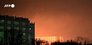 Russian Missile and Drone Barrage Slams Kyiv, Killing One and Injuring Dozens