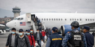 US Deports Record 75 Nepalis in One-Day Charter Flight to Kathmandu
