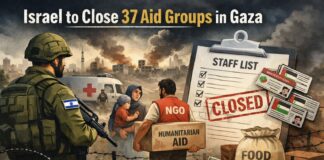 Israel to Close 37 Foreign Aid Agencies in Gaza, IASC Warns of Deepening Crisis