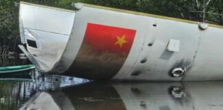 Suspected Rocket Debris With Chinese Flag Recovered Off Sulu, PCG Says