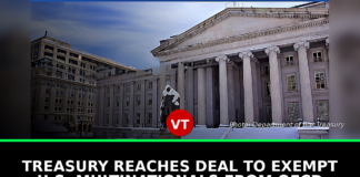Treasury Reaches Deal to Exempt U.S. Multinationals From OECD Global Tax
