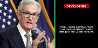 Powell Says DOJ Threatens Indictment as Prosecutors Probe Fed Renovation Testimony