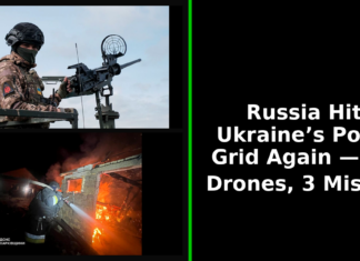 Zelenskyy: Russia Strikes Ukraine’s Energy Grid With 113 Drones, 3 Missiles