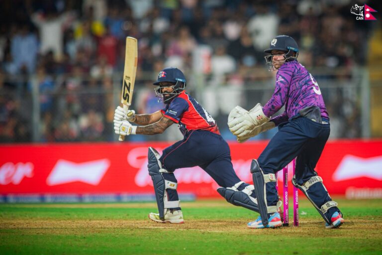 Airee’s 23-ball fifty ends Nepal’s 12-year T20 World Cup wait at Wankhede