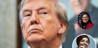 Trump targets Tlaib and Omar after SOTU disruptions as Omar seeks probe into guest’s arrest