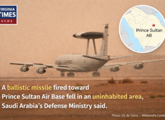 Saudi Says Missile Fired at Prince Sultan Air Base Fell in Uninhabited Area