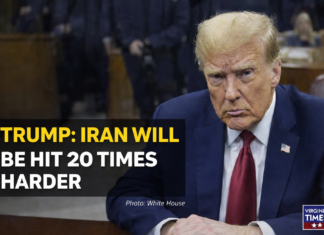 Trump warns Iran of “20 times harder” U.S. strike over Hormuz threat