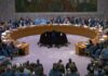 UN Security Council Adopts Resolution Condemning Iran Attacks on Gulf States UN Security Council Iran resolution meeting as members adopt Resolution 2817 condemning attacks on Gulf States and Jordan
