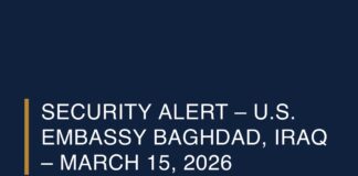 U.S. Embassy in Baghdad Urges Americans to Leave Iraq Immediately as Security Risks Persist