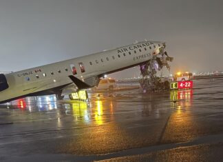 At Least 2 Dead After Air Canada Express Jet Hits Fire Truck at LaGuardia