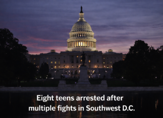 Eight teens arrested after multiple fights in Southwest D.C.