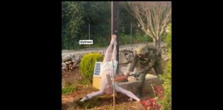 IDF Probes Soldier Seen Smashing Jesus Statue in Lebanese Christian Village