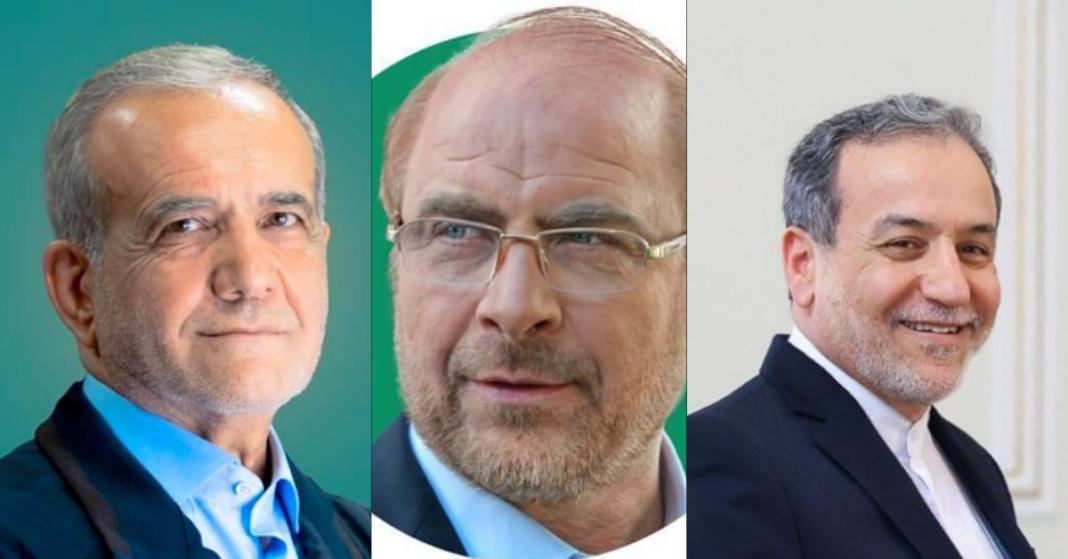 Pezeshkian, Ghalibaf seek Araghchi removal over Iran nuclear talks report
