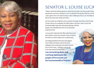 Louise Lucas Says She Is ‘Not Backing Down’ After FBI Search of Portsmouth Office