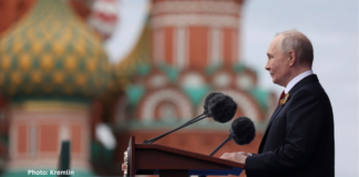 Putin Uses Victory Day Speech to Rally Russia Behind Military Operation
