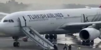 Turkish Airlines Plane Evacuated in Kathmandu After Landing Gear Smoke