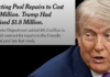 Trump Criticizes New York Times Over Reflecting Pool Cost Report
