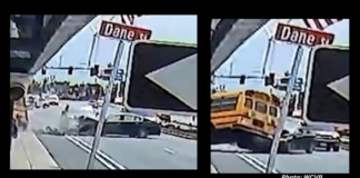 9 Students Hospitalized After School Bus Collision in Everett, Massachusetts