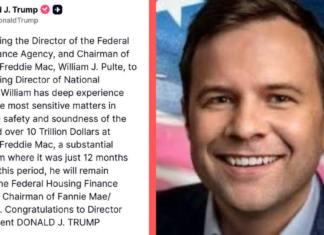 Trump Names William J. Pulte Acting Director of National Intelligence
