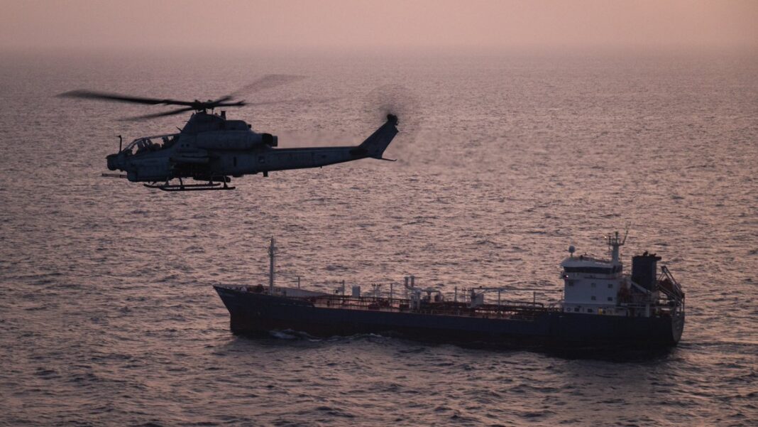 U.S. forces intercept Iranian one-way attack drones near the Strait of Hormuz as CENTCOM strikes coastal radar sites