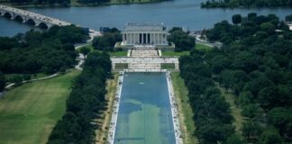 NPS Says Reflecting Pool Sealant Was Cut With Knife or Razor