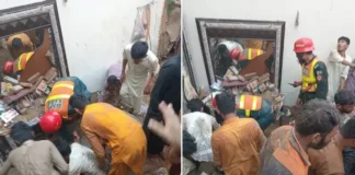 At least 14 children are dead after a tuition center roof collapsed in Lahore.