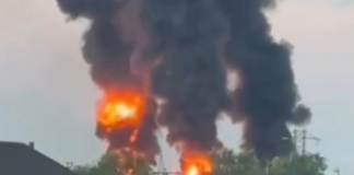 Ukrainian Drones Hit Russia’s Krasnodar Oil Depot, Ufa Refineries