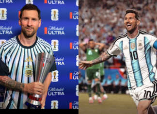 Messi Scores All 3 as Argentina Tops Algeria, Ties World Cup Record