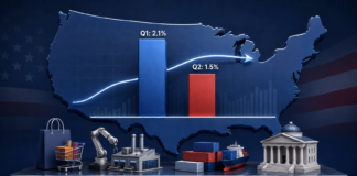 U.S. GDP Growth Slows to 1.5%, Below Reuters Forecast