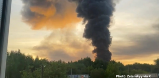 Zelenskyy: Ukraine Hit Moscow Region Oil Depot, Ships in Black Sea