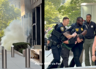 Suspect Held After Device Ignited Outside NYC Federal Building
