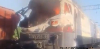 Zelenskyy Says Russian Drone Strike Killed Two Train Workers