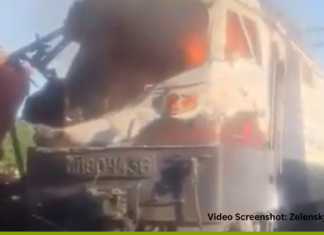 Zelenskyy Says Russian Drone Strike Killed Two Train Workers