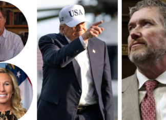 Trump Attacks Carlson, Greene and Massie in Truth Social Post
